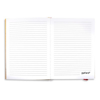 Silver Buffalo Friday The 13th Welcome To Camp Crystal Lake Hardcover Journal Notebook