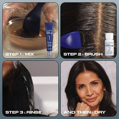 Clairol Root Touch-Up Permanent Hair Color - Black - 1 Kit *Damaged Box*