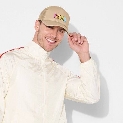 Proud Adult Baseball Hat - Beige