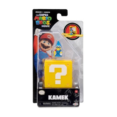 Nintendo The Super Mario Bros. Movie Kamek Mini Figure with Question Block