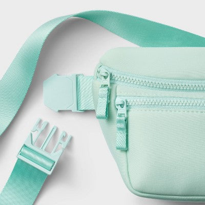 Faux Neoprene Fanny Pack - All In Motion  Mint