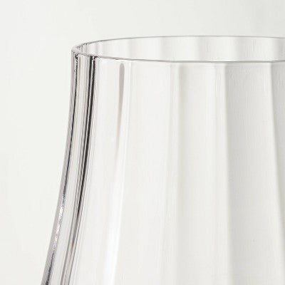 Set of 8 14oz Short Water Glasses Clear - Hearth & Hand with Magnolia