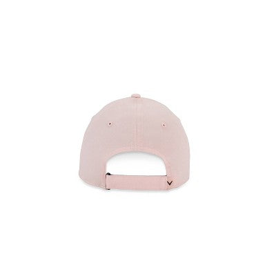 Adult Callaway Heritage Twill Hat - Pink Adjustable Velcro Strap One Size Fits Most