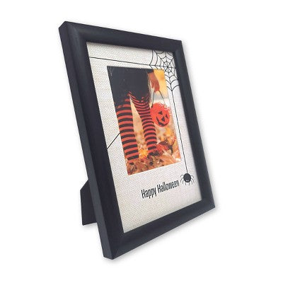 ELSA L 3x4 Inch Happy Halloween Picture Frame Charcoal