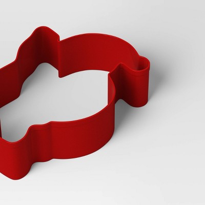 Christmas Santa Cookie Cutter Red - Wondershop