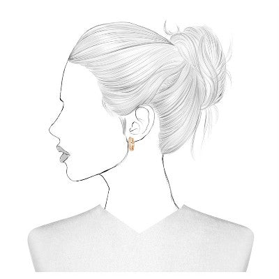 Small Hoop Earring Set 3pc - A New Day Gold