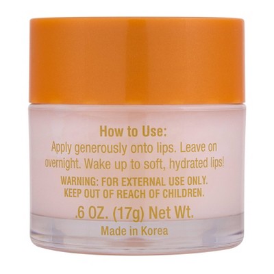 Tree Hut Vanilla Overnight Lip Mask - 0.6oz