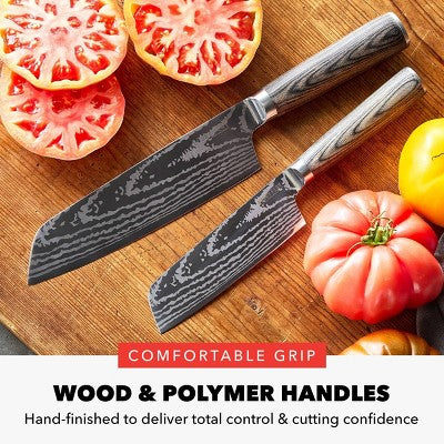 Bobby Flay 2pc Santoku Knife Set