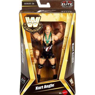 WWE Elite Legends 6'' Kurt Angle Action Figure & Accessories, Series 26 Collectible Set
