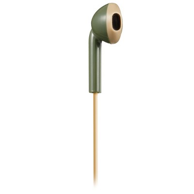 JVC Retro In-Ear Wired Earbuds with Microphone (Green)