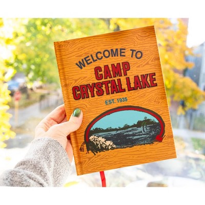 Silver Buffalo Friday The 13th Welcome To Camp Crystal Lake Hardcover Journal Notebook