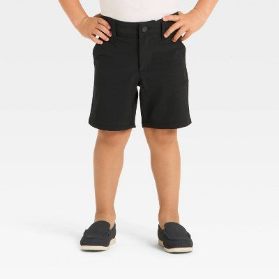 Boys' 5T - Uniform Quick Dry Shorts - Cat & Jack Black