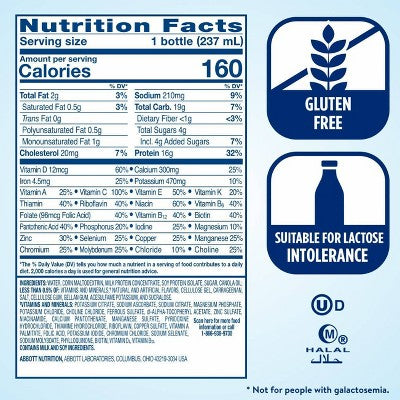 Ensure High Protein Shake - Vanilla - 8 fl oz *Exp 11/01/2026*