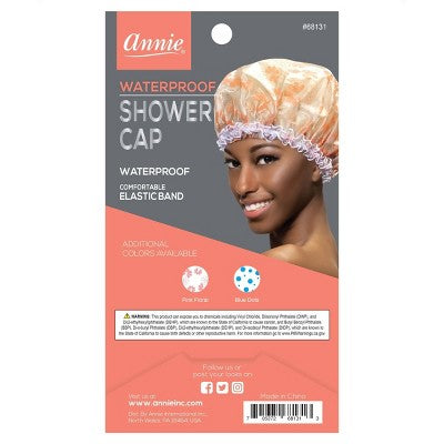 Annie International Shower Cap - Pink Floral