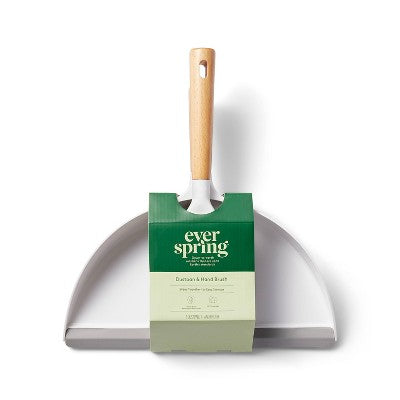 Hand Broom and Dustpan Combo - 2ct - Everspring