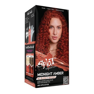 Splat Semi-Permanent Hair Color - Midnight Amber - 6 fl oz