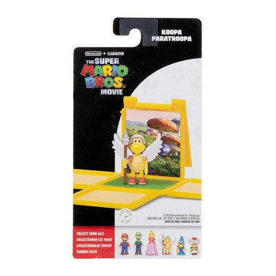 Nintendo The Super Mario Bros. Movie Koopa Paratroopa Mini Figure with Question Block