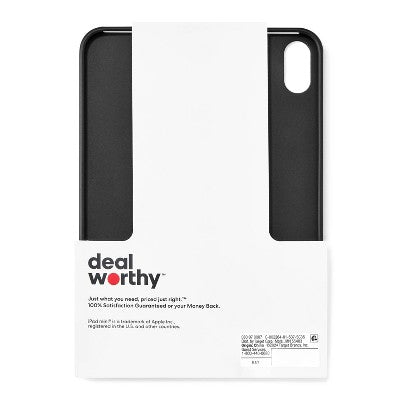 Apple iPad Mini (6th Gen) Case - Dealworthy Black