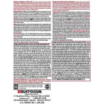 Rust-Oleum 12oz Universal Spray Paint Satin White