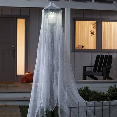 12.5' Black Light Responsive Jumbo Gauze Cloth White Halloween Decorative Prop - Hyde & EEK! Boutique