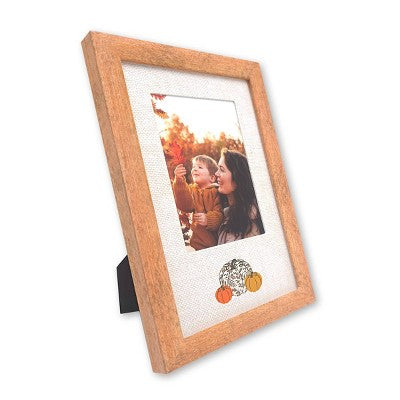 ELSA L 3 x 4 Inch Pumpkin Picture Frame - Orange