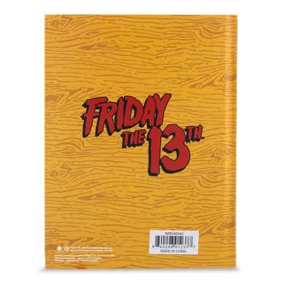 Silver Buffalo Friday The 13th Welcome To Camp Crystal Lake Hardcover Journal Notebook