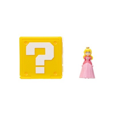 Nintendo The Super Mario Bros. Movie Peach Mini Figure with Question Block