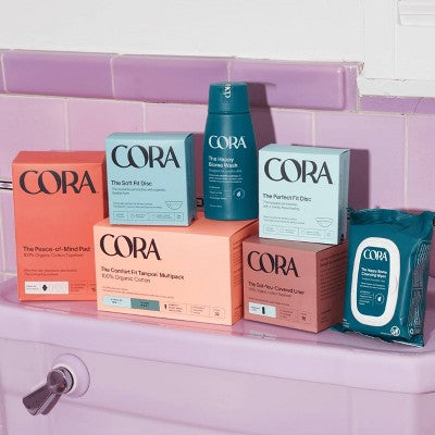 Cora Organic Cotton Tampons Mix - 48ct