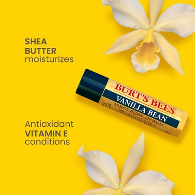 Burt's Bees Lip Balm - Vanilla Bean - 2pk/0.30oz