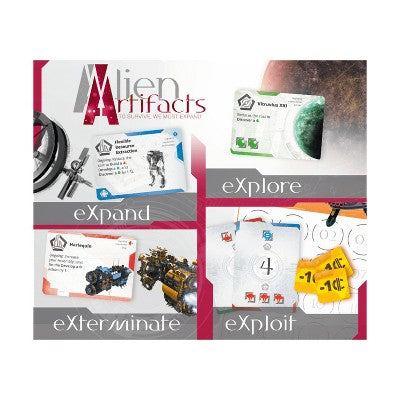 Alien Artifacts Board Game