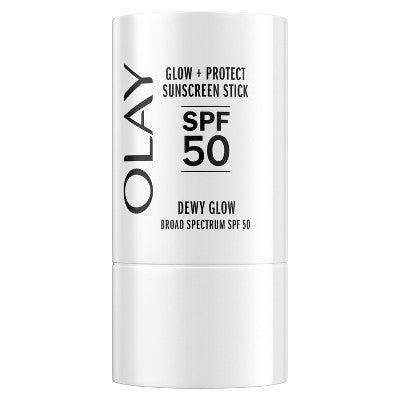Olay Glow & Protect Face Sunscreen Stick - SPF 50 - 0.5oz *4/26*