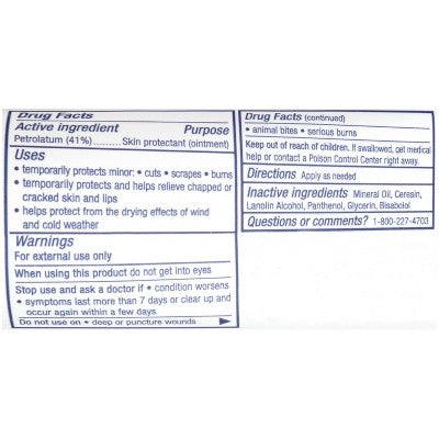 Aquaphor Healing Ointment for Dry, Cracked or Irritated Skin - 1.75oz *Exp 2027/03*