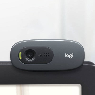 Logitech C270 3.0MP Webcam - Black (960-000694)