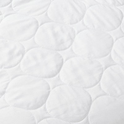 Queen Waterproof Quilted Mattress Pad - Room Essentials : Microfiber, Fits 15" Depth, OEKO-TEX Certified