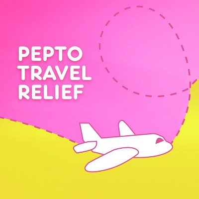 Pepto Bismol Liquid for Nausea, Heartburn, Indigestion, Upset Stomach, and Diarrhea Relief, Original Flavor 3.4oz travel size **Exp 03/2027**