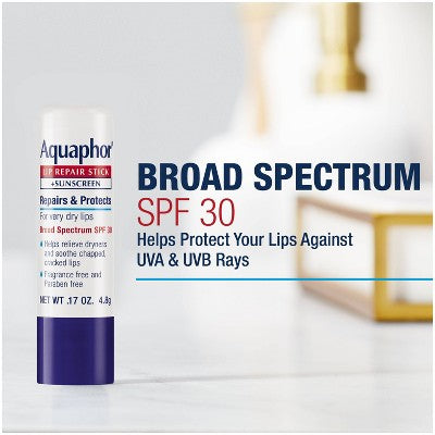 Aquaphor Lip Balm Stick - SPF30 - 2pk/.34oz
