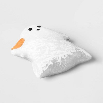 14x12 Inch Ghost Novelty Shaped Throw Pillow White - Hyde and EEK! Boutique