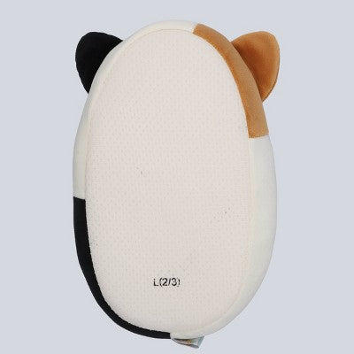 Squishmallows Kids' Size 13/1, Cam the Cat Plush Slippers - Off-White : Slip-On, Cushioned Footbed, Closed Toe