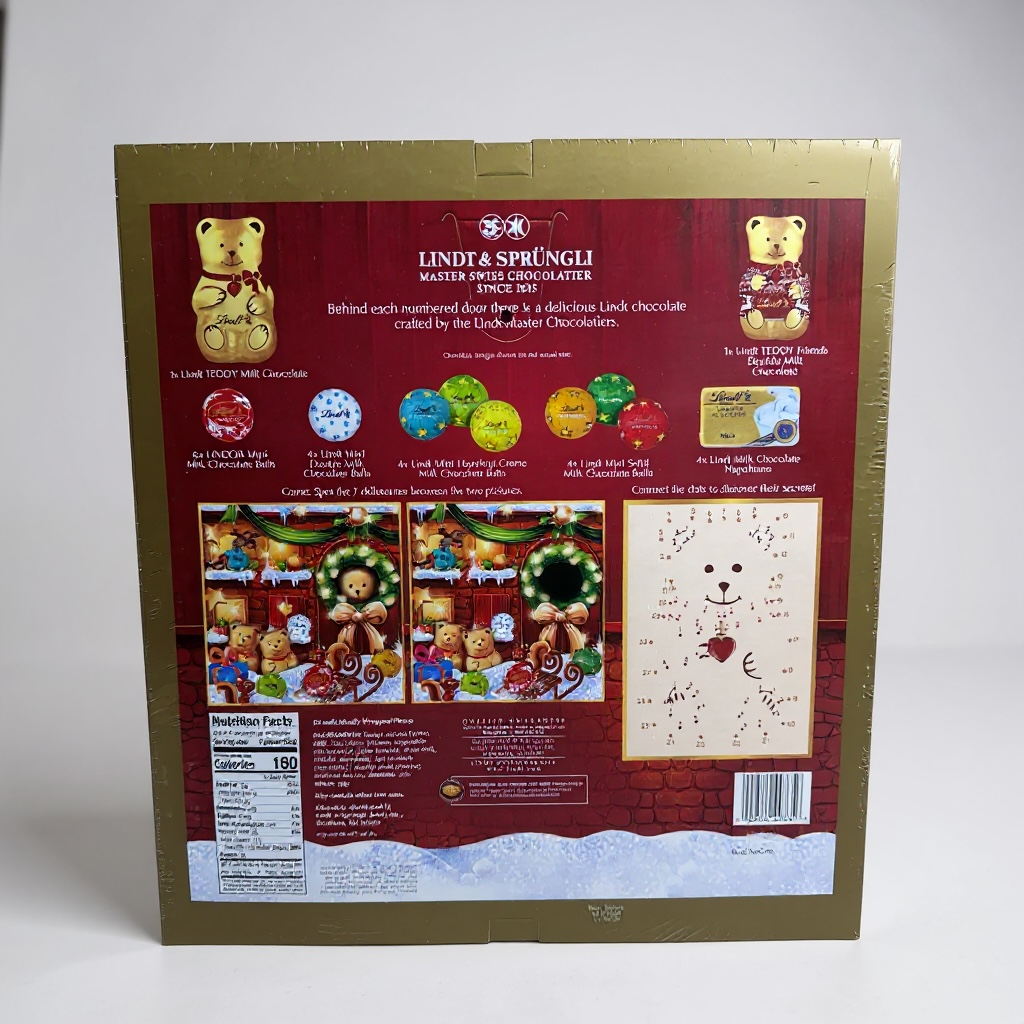 Lindt & Teddy Assorted Chocolates - Advent Calendar *Exp: 03/31/26*