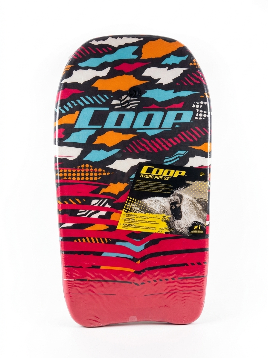 Coop Hydro Pipe 33 Body Board Board (Red/White/Blue/Orange)