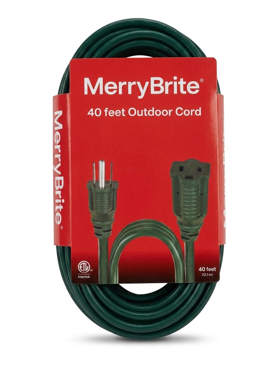MerryBrite 40 feet Outdoor Cord