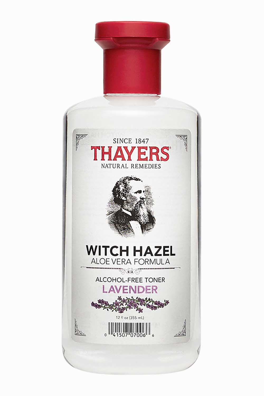 Thayers Facial Toner Witch Hazel with Aloe Vera 12 Oz Lavender
