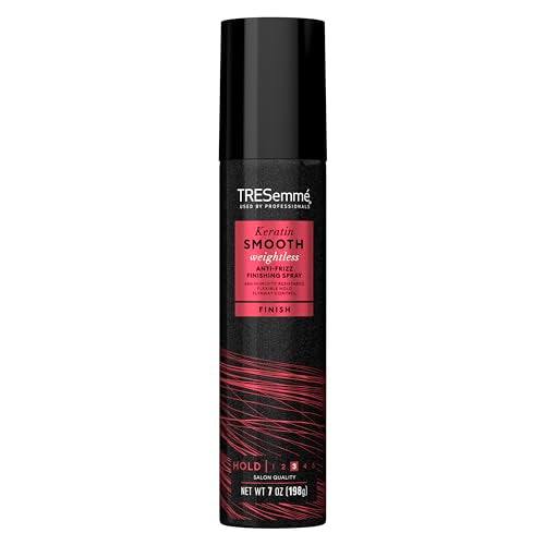Tresemme Keratin Smooth Weightless Anti-Frizz Finishing Spray 7oz *MAY BE MISSING LID*