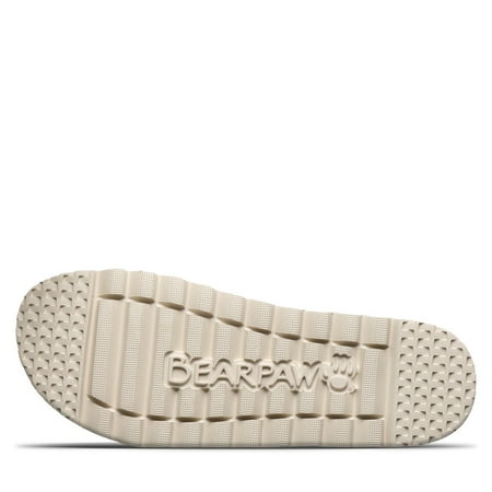 Women's 7 Bearpaw Orion Sandal Black/White