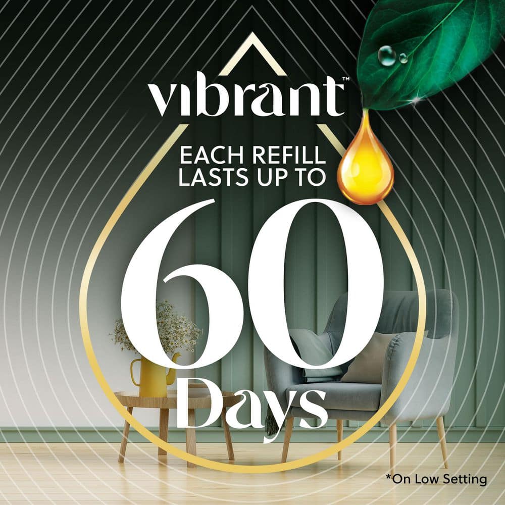 Vibrant Deep Blue Sea and Beechwood Scented Plug-In Air Freshener Refill (2-Pack)