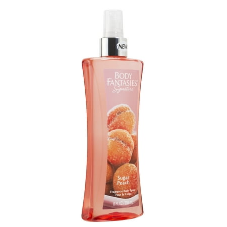 Body Fantasies Sugar Peach Body Spray, 8 fl.oz.