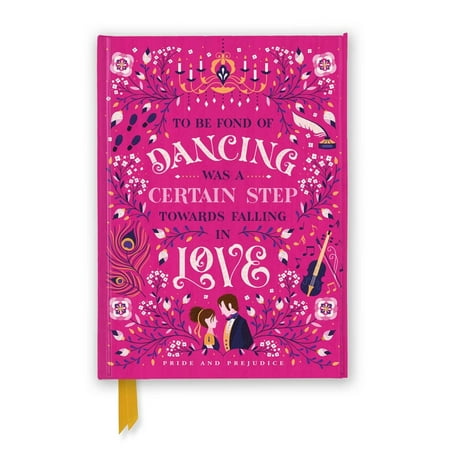 Pride & Prejudice Foiled Journal Hardcover Flame Tree Notebooks Jenny Zemanek