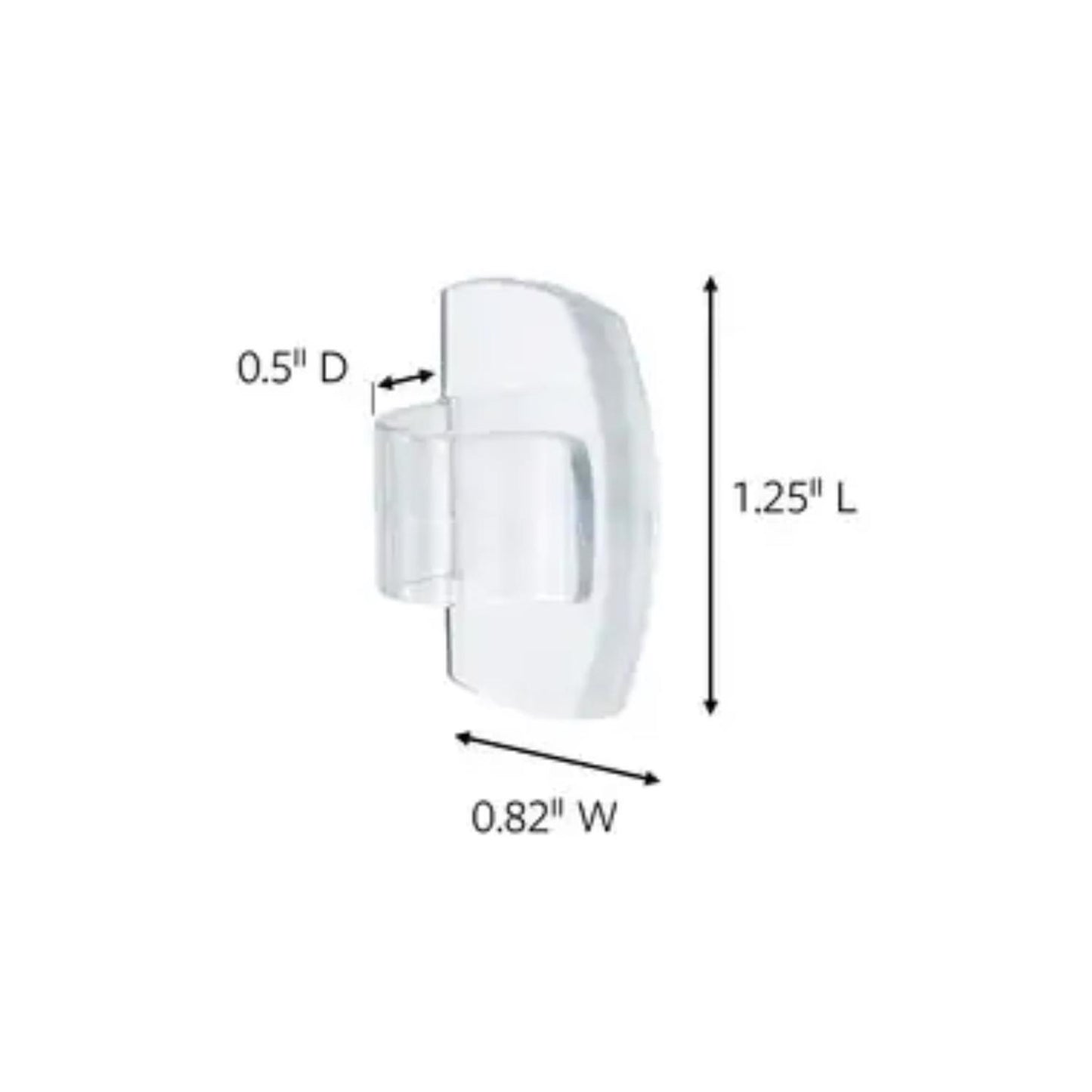 3M Command Small Plastic Light Clips 1.25 in. L 16 pk *Minor Package Damage*