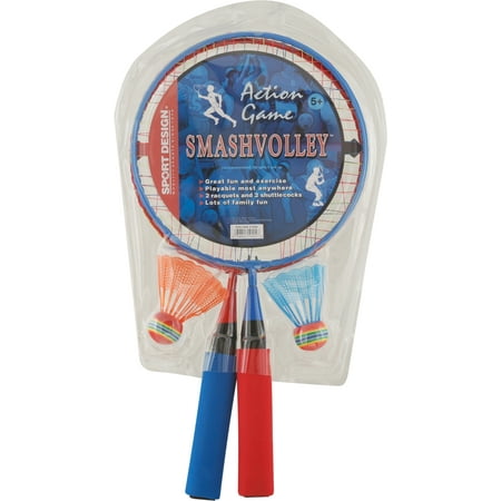 Sport Design SmashVolley Badminton Set, Ages 5 and Up