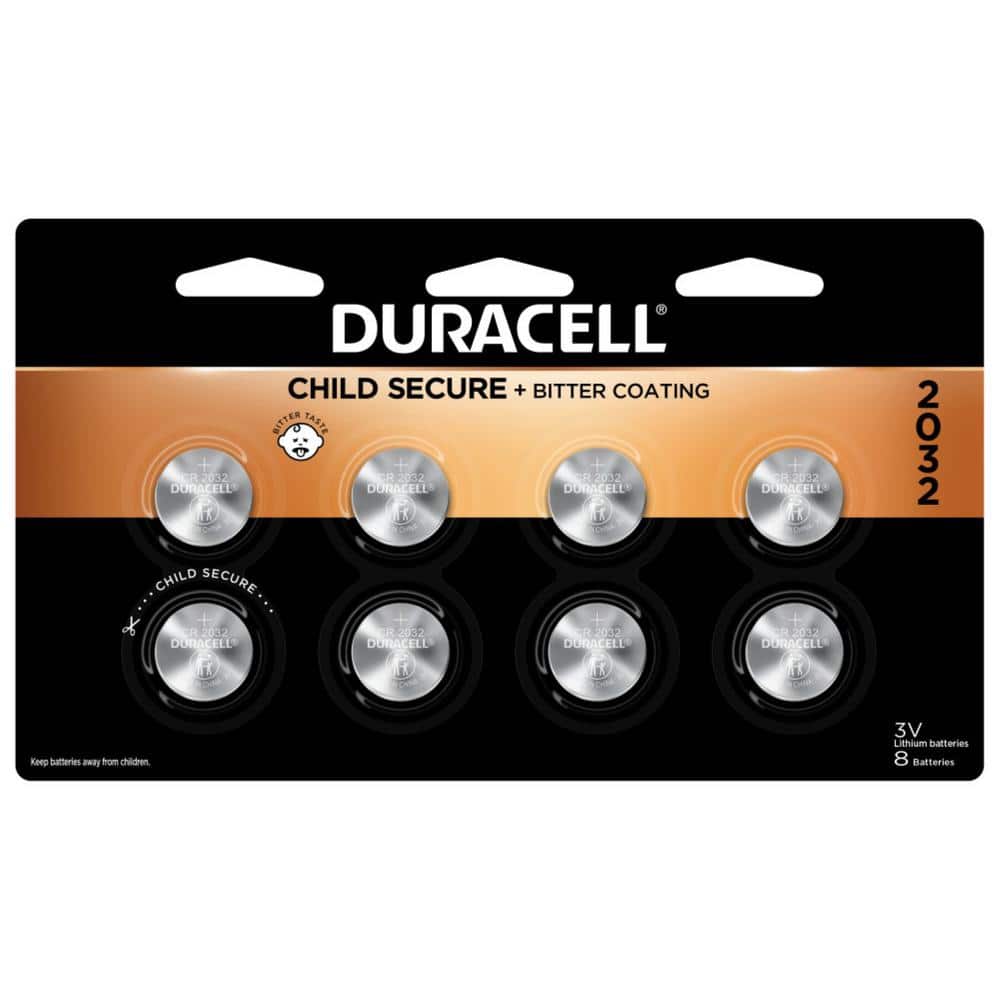 Coppertop 2032 3-Volt Lithium Coin Battery 8-Pack *Damaged Package*